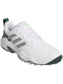 adidas Codechaos 25 Spikeless Golf Shoes - Ftwr White/Aurora Ivy/Lime Burst