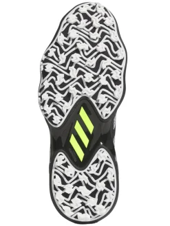 adidas Codechaos 25 Spikeless Golf Shoes - Core Black/Ftwr White/Lucid Lemon