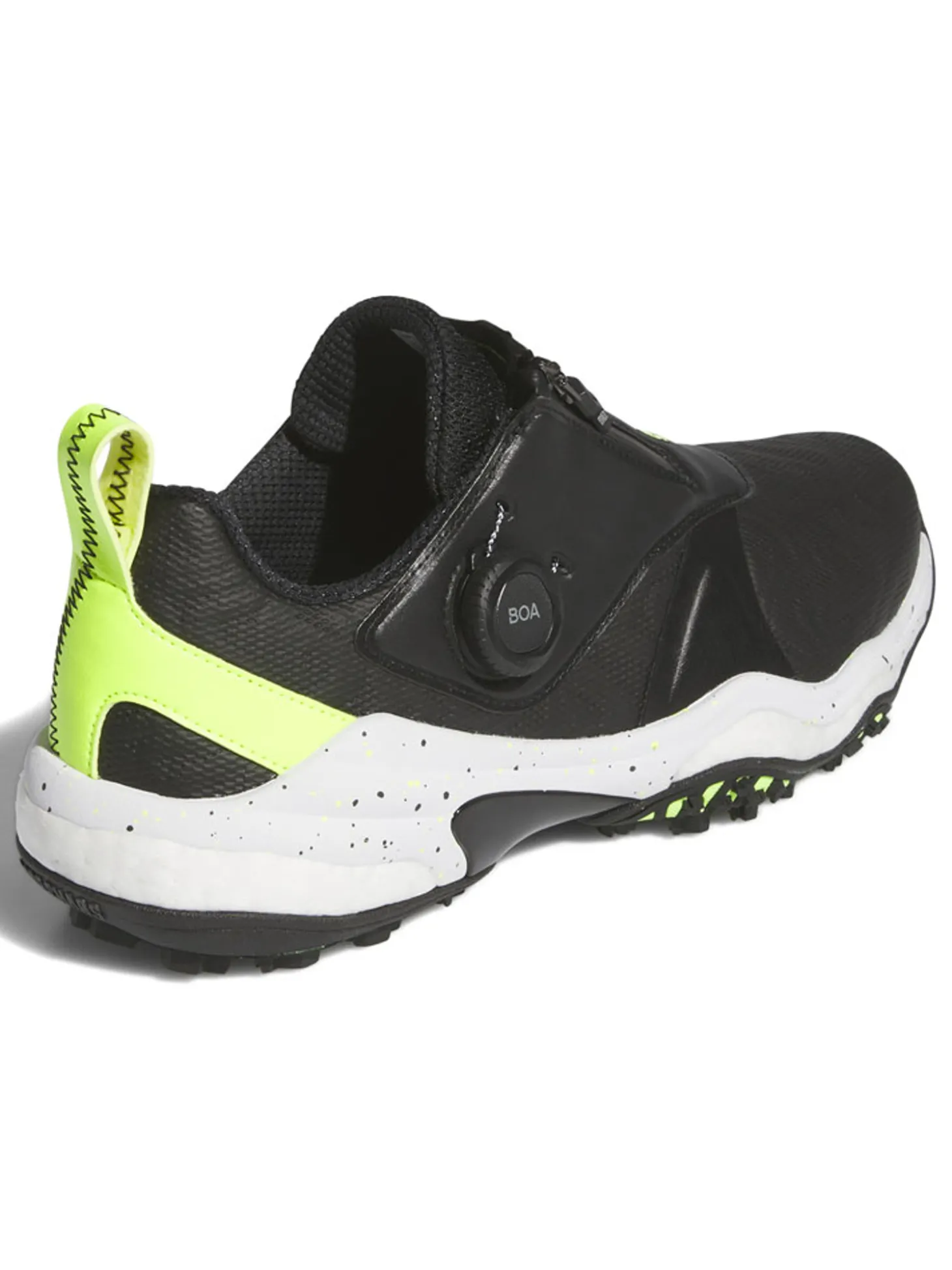adidas Codechaos BOA 25 Spikeless Golf Shoes - Core Black/Lucid Lemon/Ftwr White
