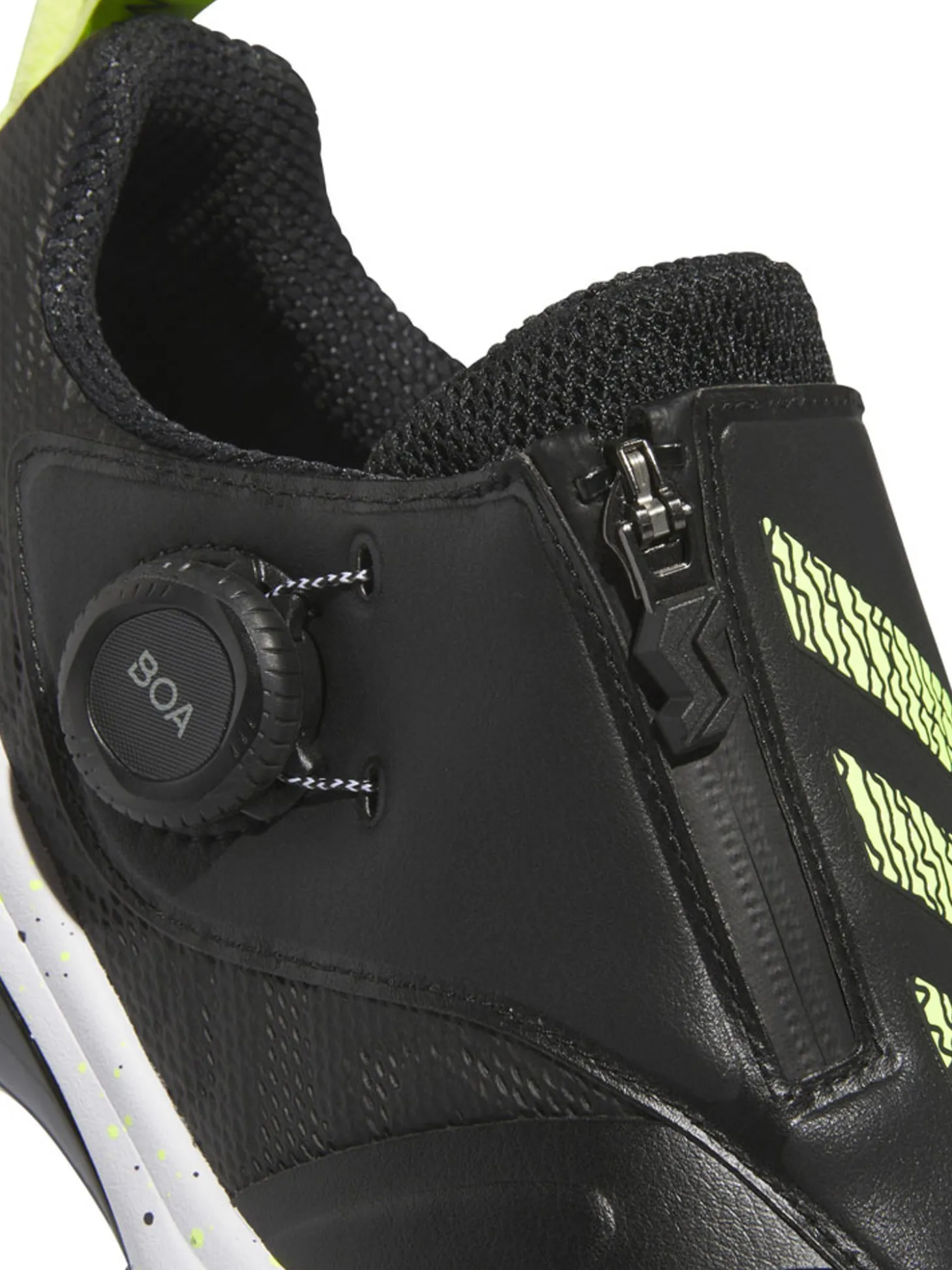 adidas Codechaos BOA 25 Spikeless Golf Shoes - Core Black/Lucid Lemon/Ftwr White