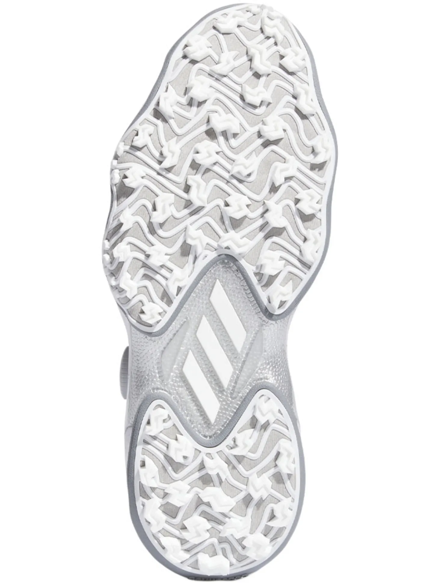 adidas Codechaos BOA 25 Spikeless Golf Shoes - Ftwr White/Silver Met./Grey Two