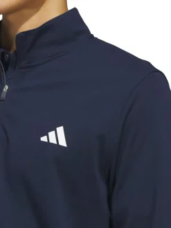 adidas Elevated 1/4-Zip Pullover - Collegiate Navy