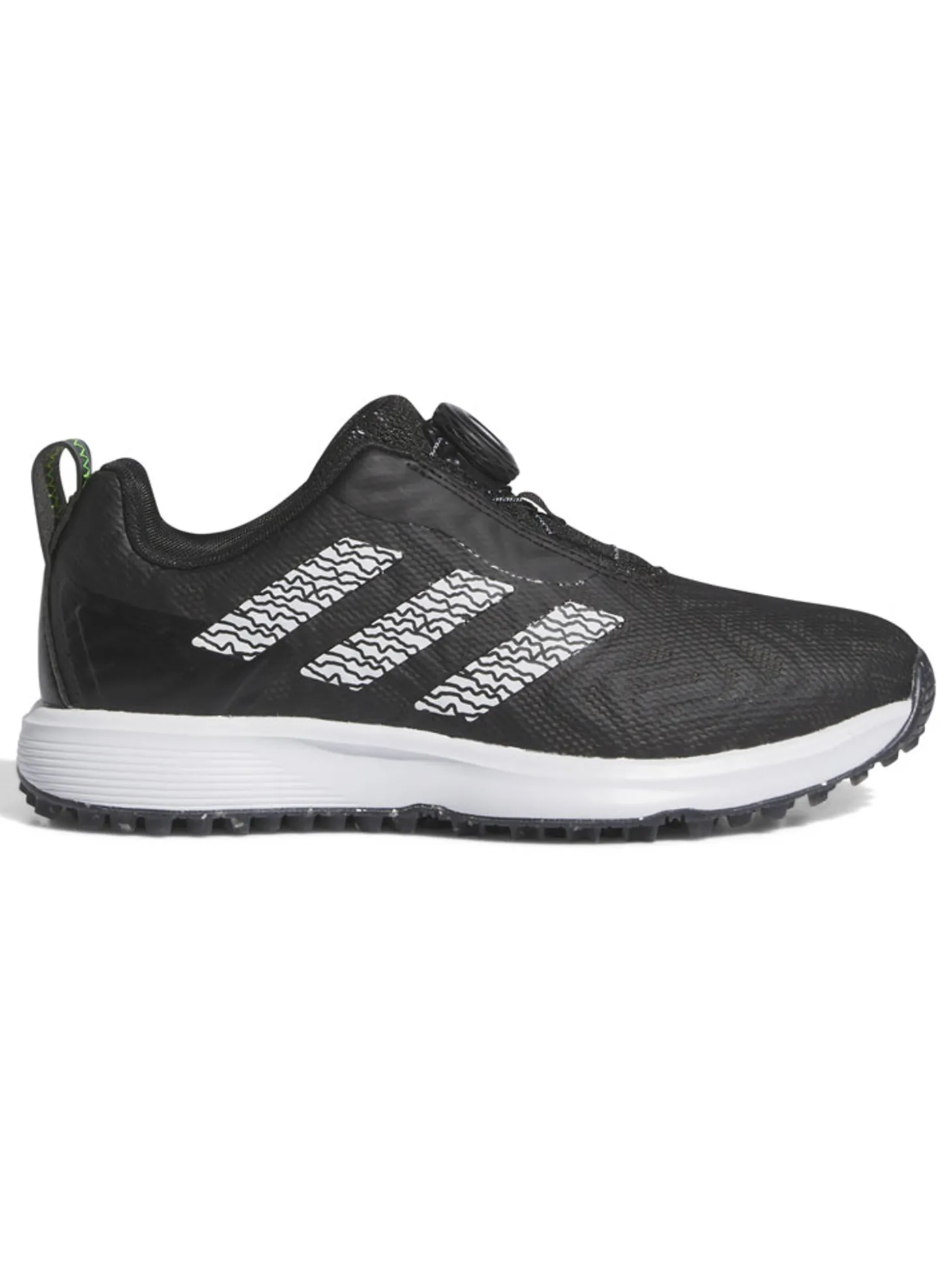 adidas Juniors Codechaos BOA 25 Spikeless Golf Shoes - Core Black/Ftwr White