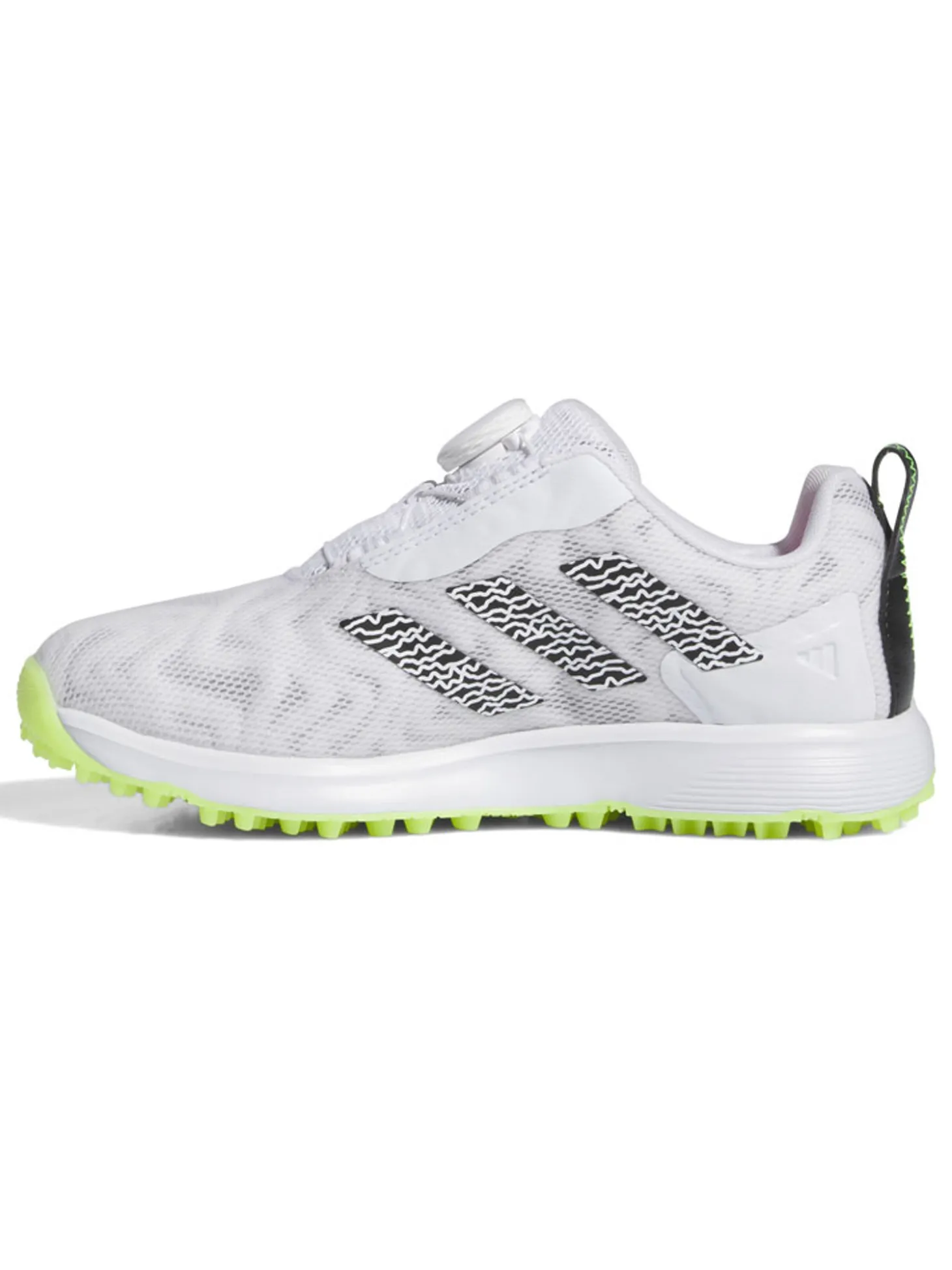 adidas Juniors Codechaos BOA 25 Spikeless Golf Shoes - Ftwr White/Core Black