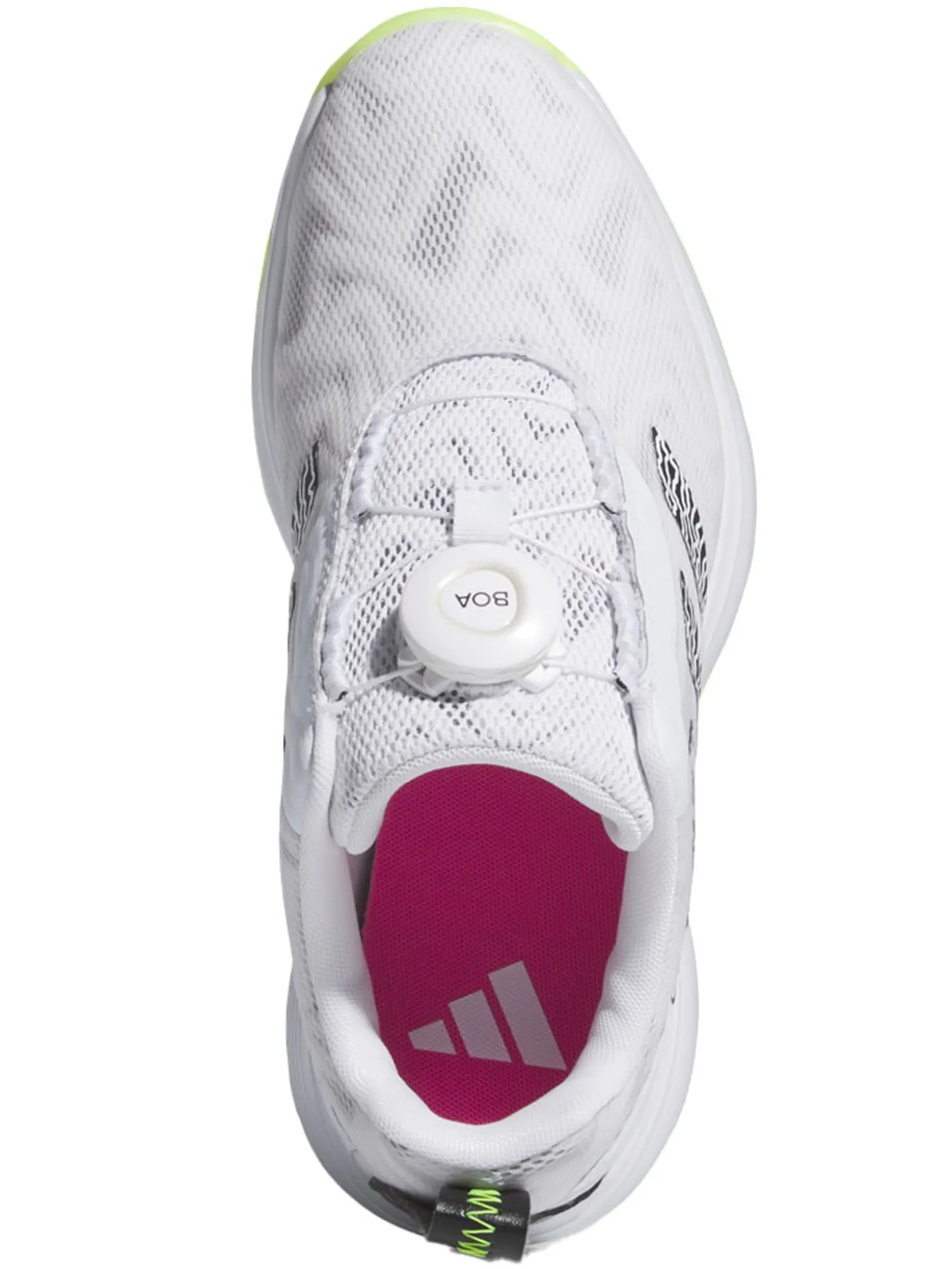 adidas Juniors Codechaos BOA 25 Spikeless Golf Shoes - Ftwr White/Core Black