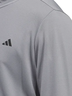 adidas Lightweight Half-Zip Pullover - Grey Three