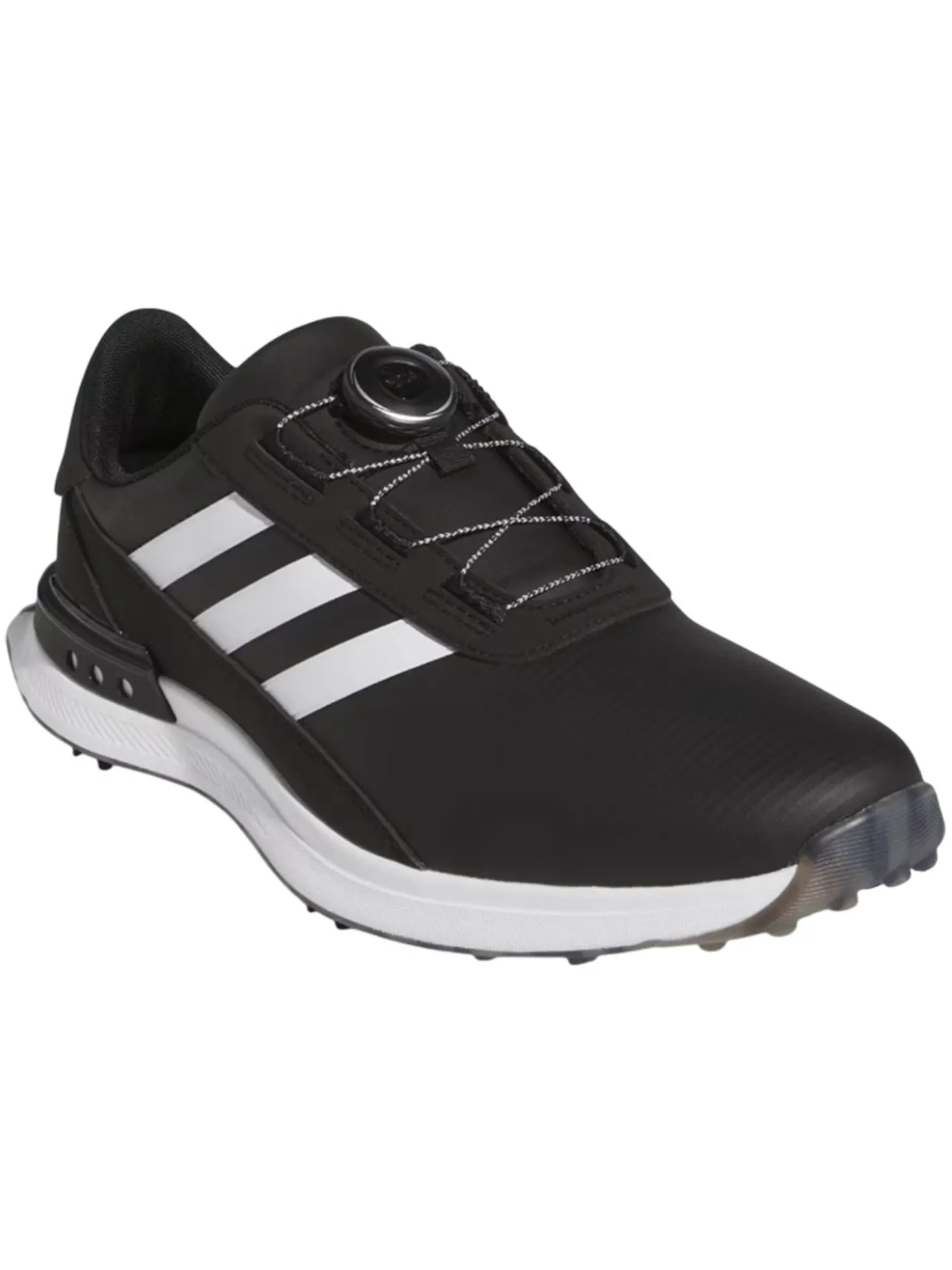 adidas S2G 24 BOA Wide Golf Shoes - Core Black/Cloud White/Grey Four