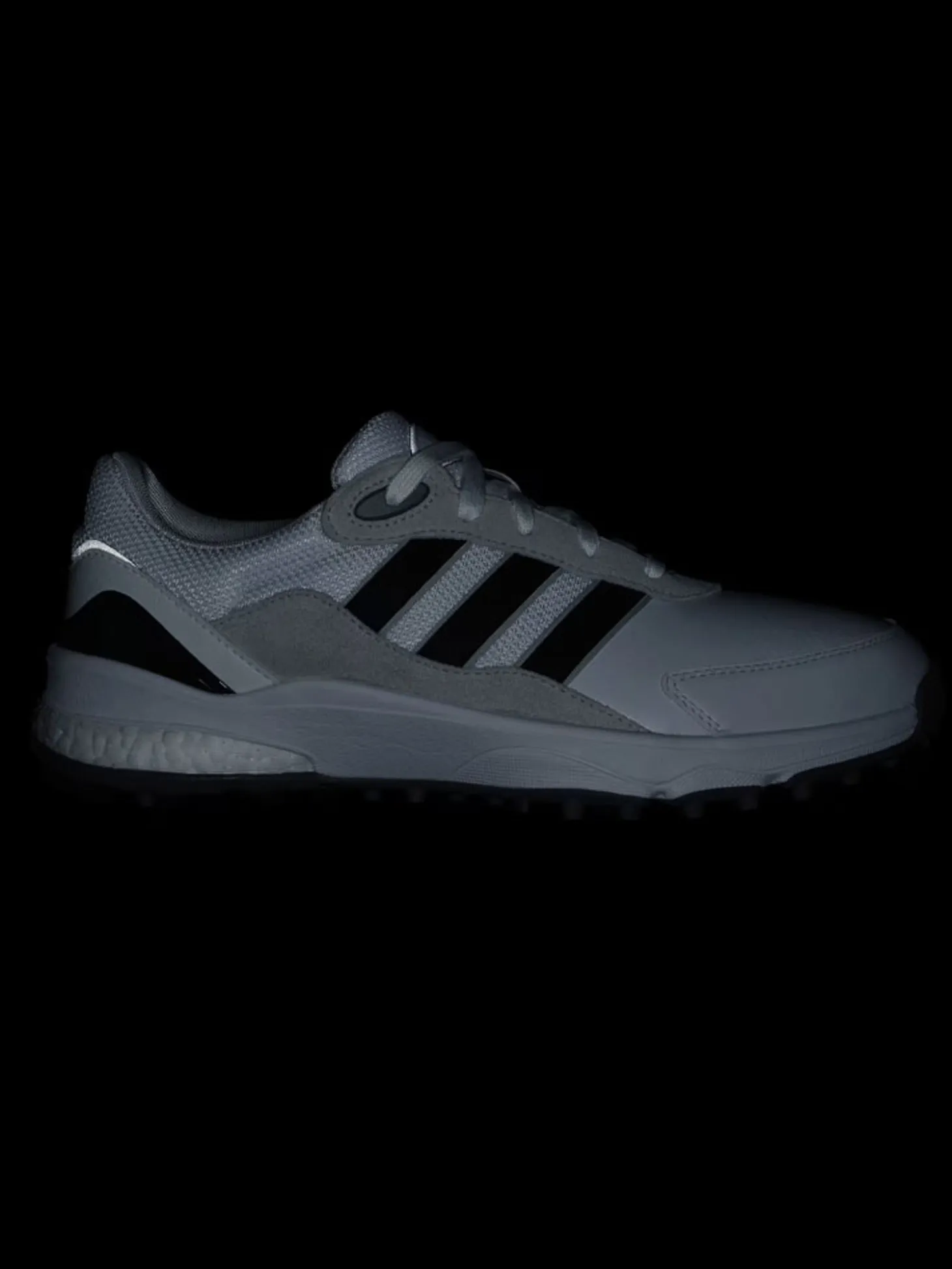 adidas SW5540 Spikeless Golf Shoes - Cloud White/Collegiate Navy/Grey One