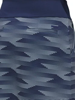 adidas Womens Ultimate365 Printed 16-Inch Skort - Collegiate Navy