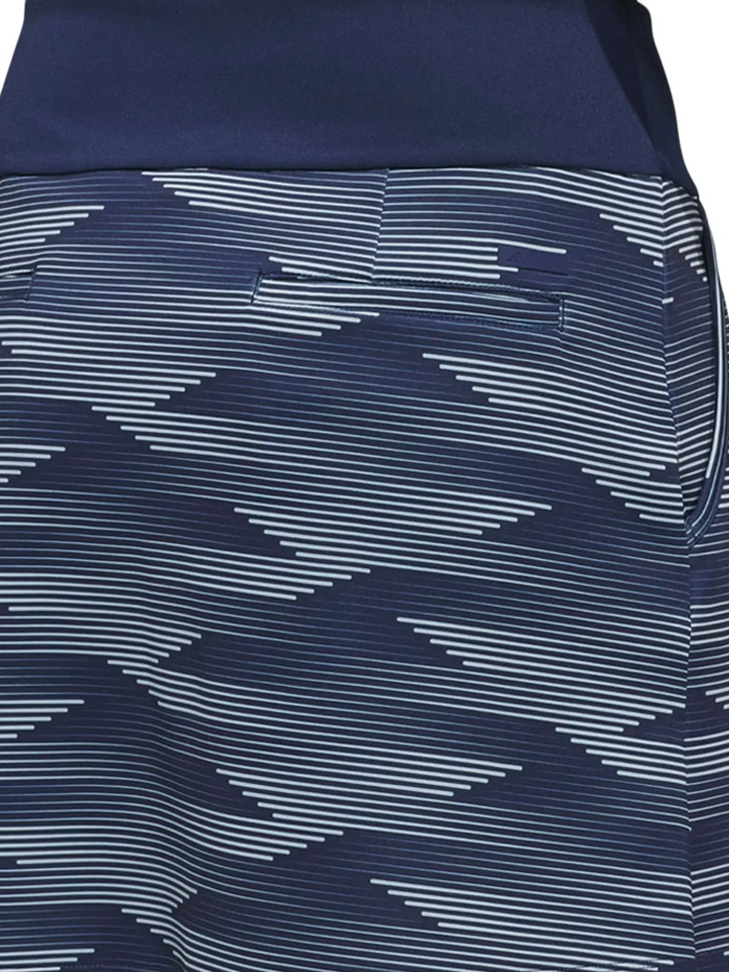 adidas Womens Ultimate365 Printed 16-Inch Skort - Collegiate Navy