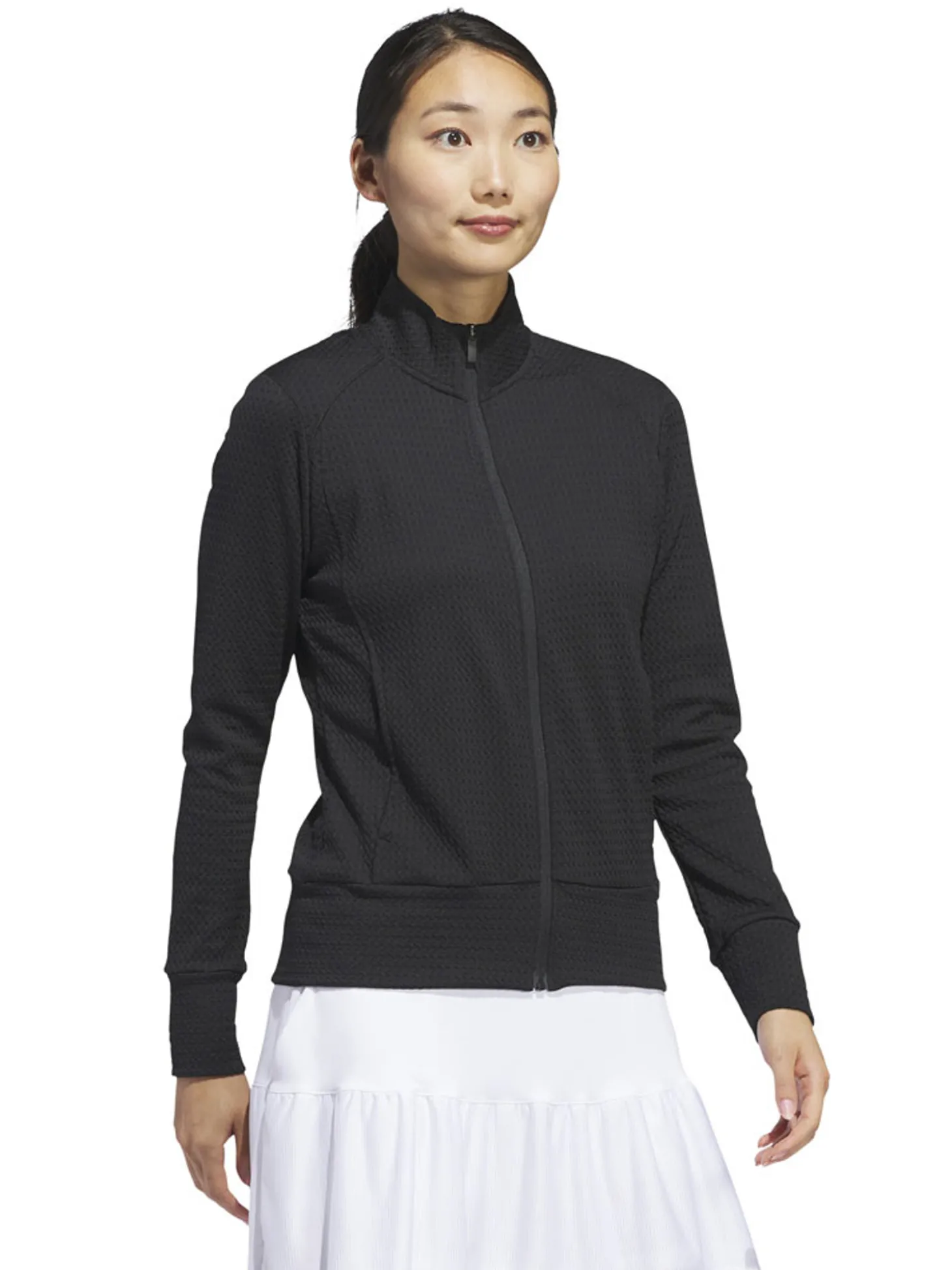 adidas Womens Ultimate365 Texture Jacket - Black