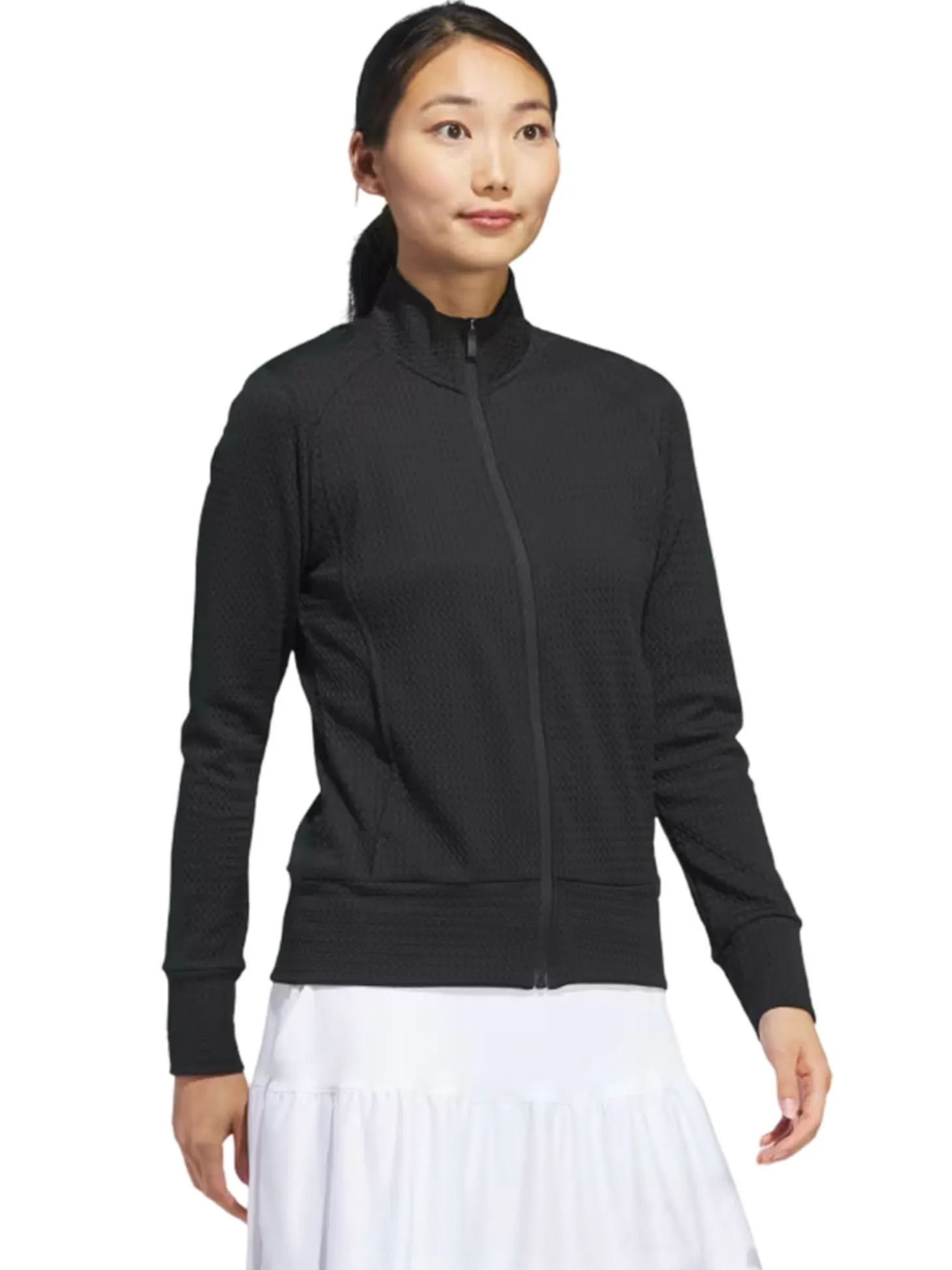 adidas Womens Ultimate365 Texture Jacket - Black
