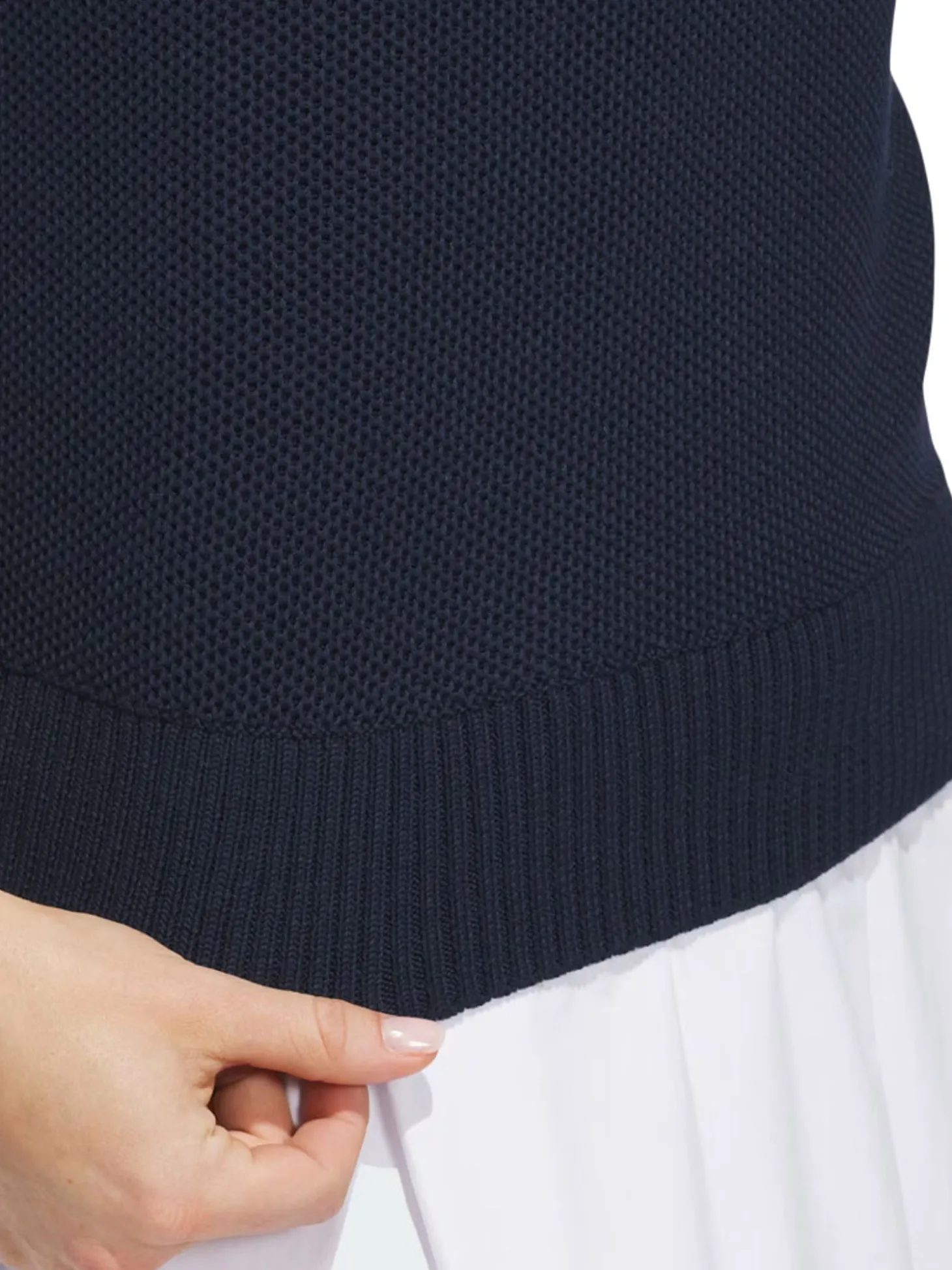 adidas Womens Ultimate365 Tour Knit Vest - Collegiate Navy