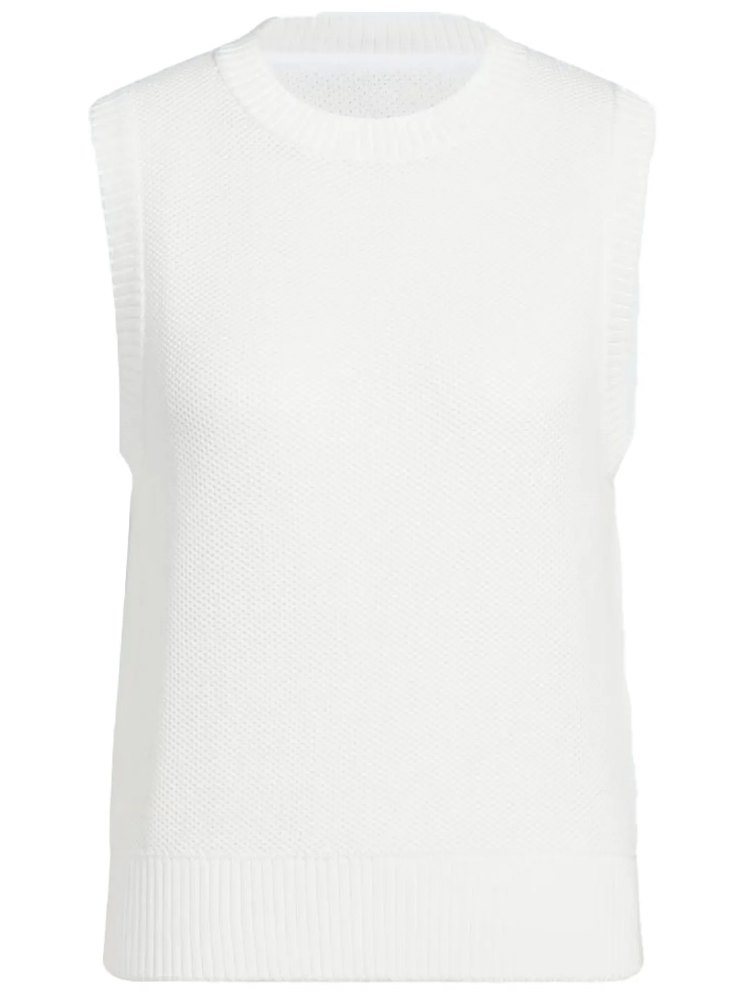 adidas Womens Ultimate365 Tour Knit Vest - White
