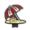 Ahead Crystal Hat Clip - Beach Umbrella