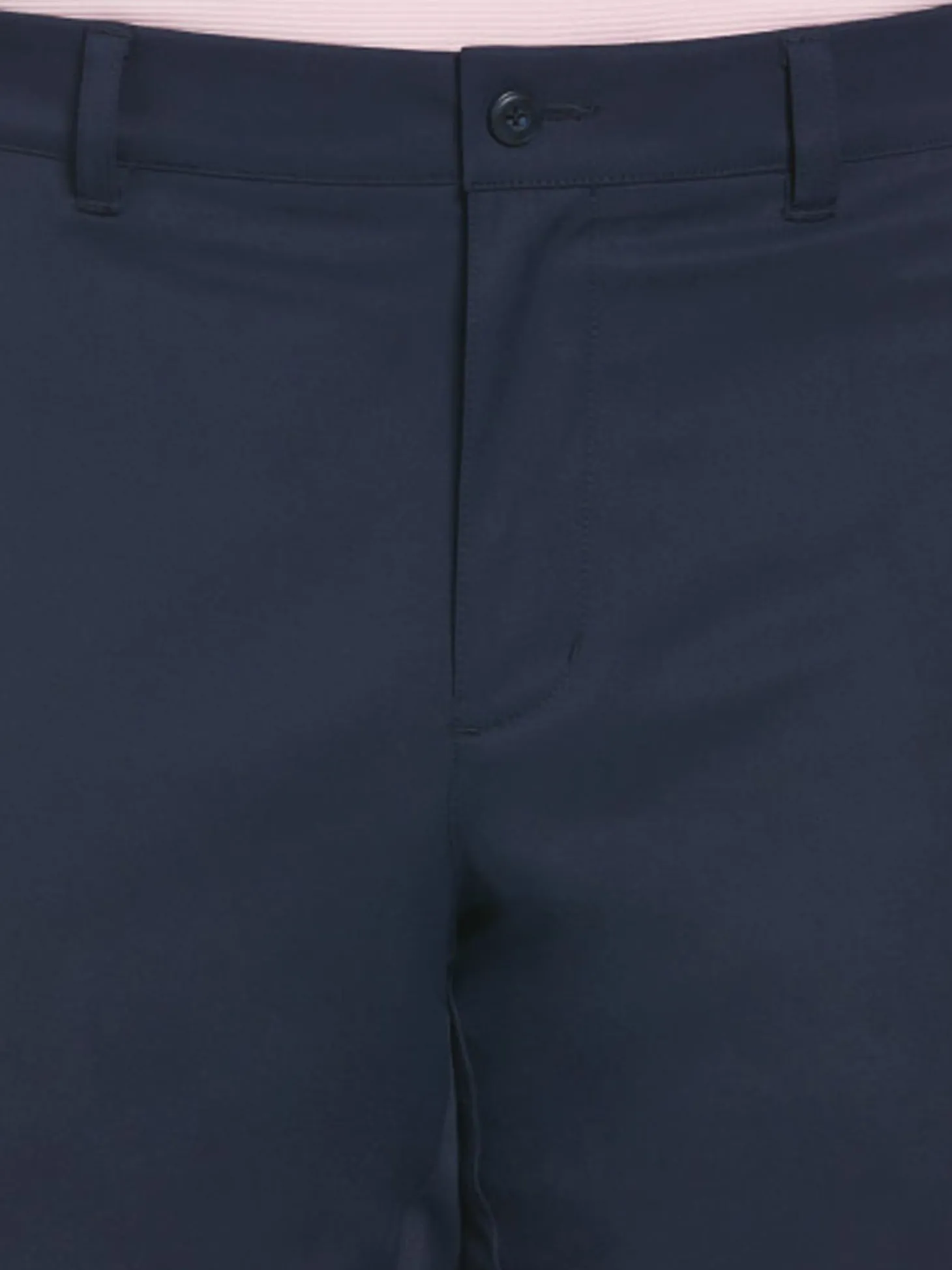 Ben Hogan Active Waistband Flat Front Golf Pant - Black Iris