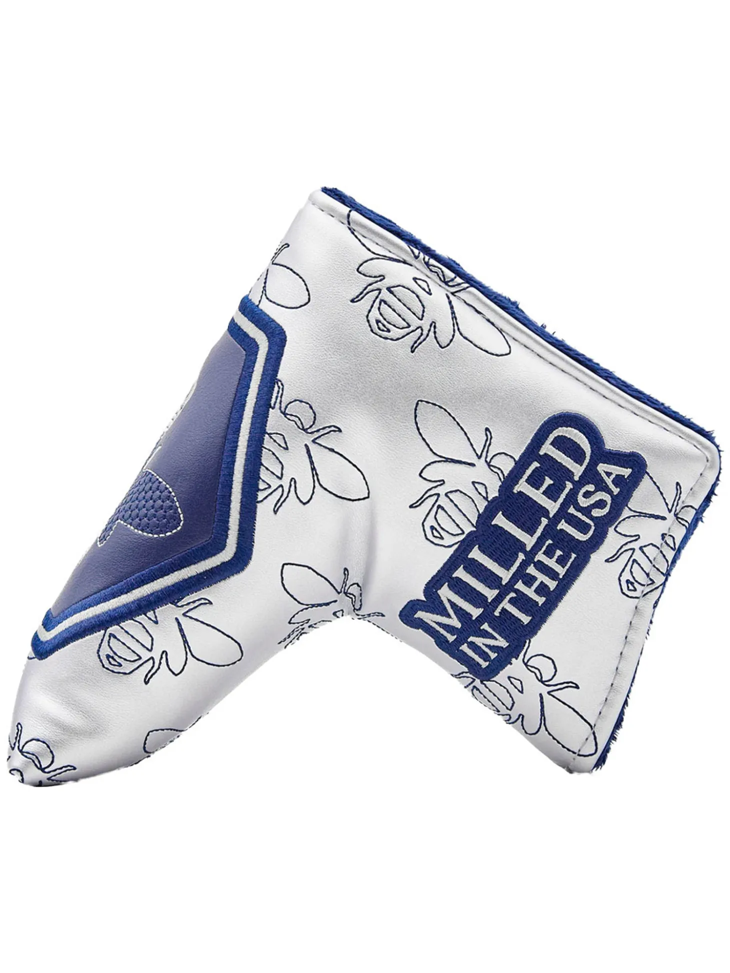 Bettinardi Queen B 2025 Putter Cover - Silver/Blue
