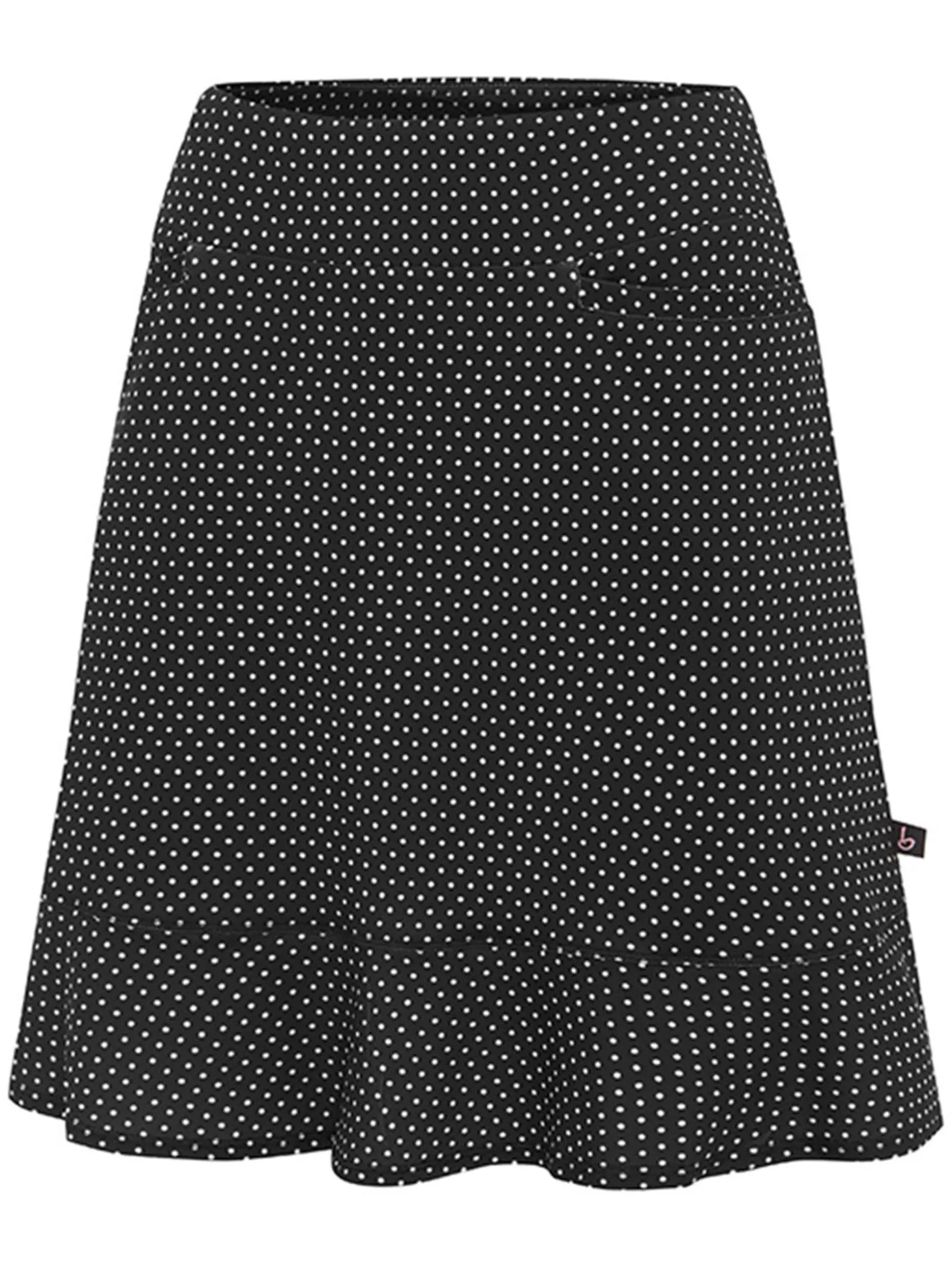 Birdee Sport Women's Solitaire Wave 18" Skort - Black