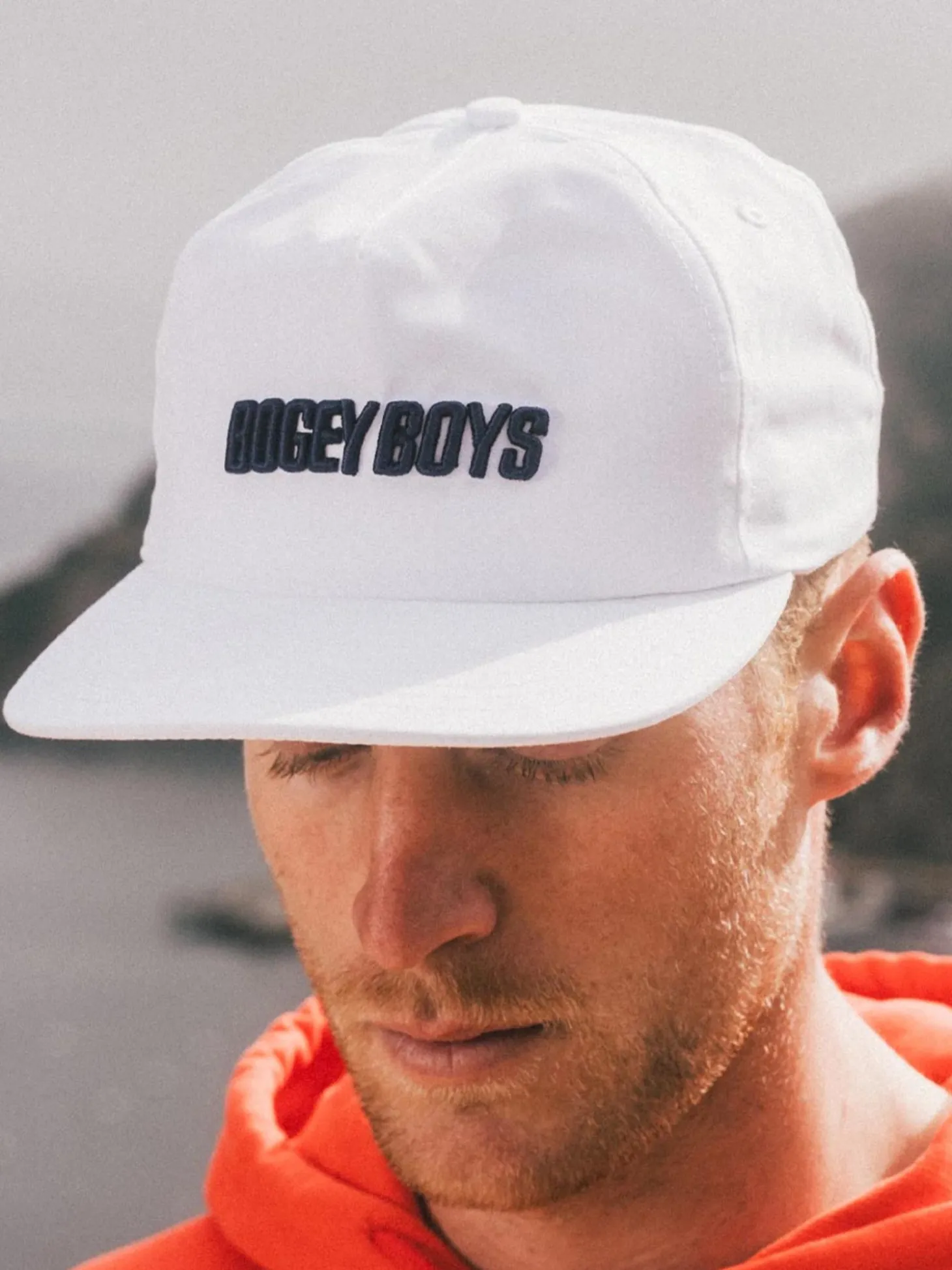Bogey Boys Bold Logo Hat - White