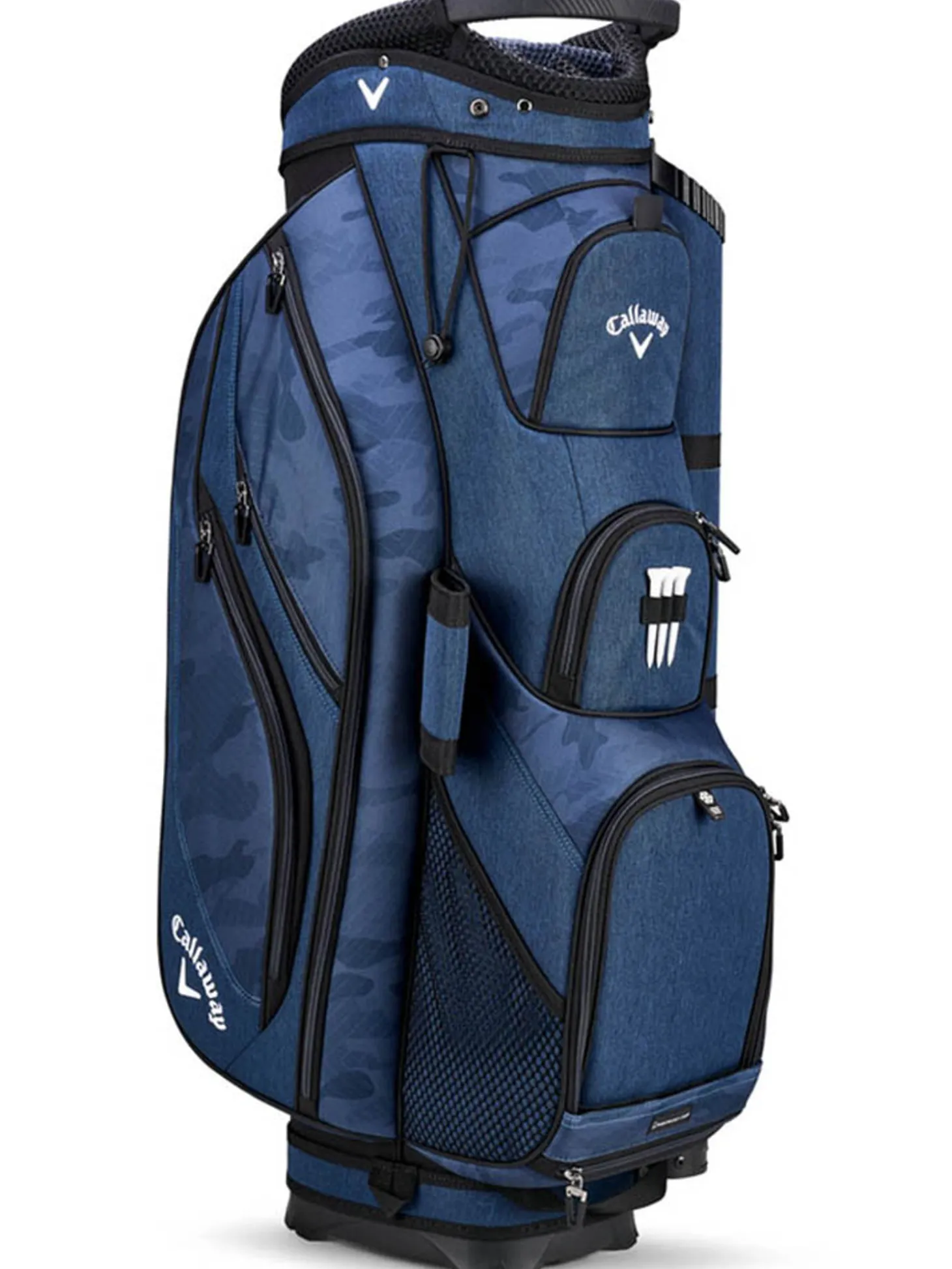 Callaway Forrester 19 Cart Bag - Navy/Camo/Royal