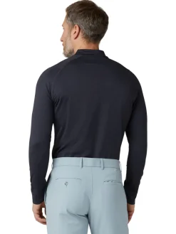 Callaway Men's Crew Neck Base Layer - Ebony Heather