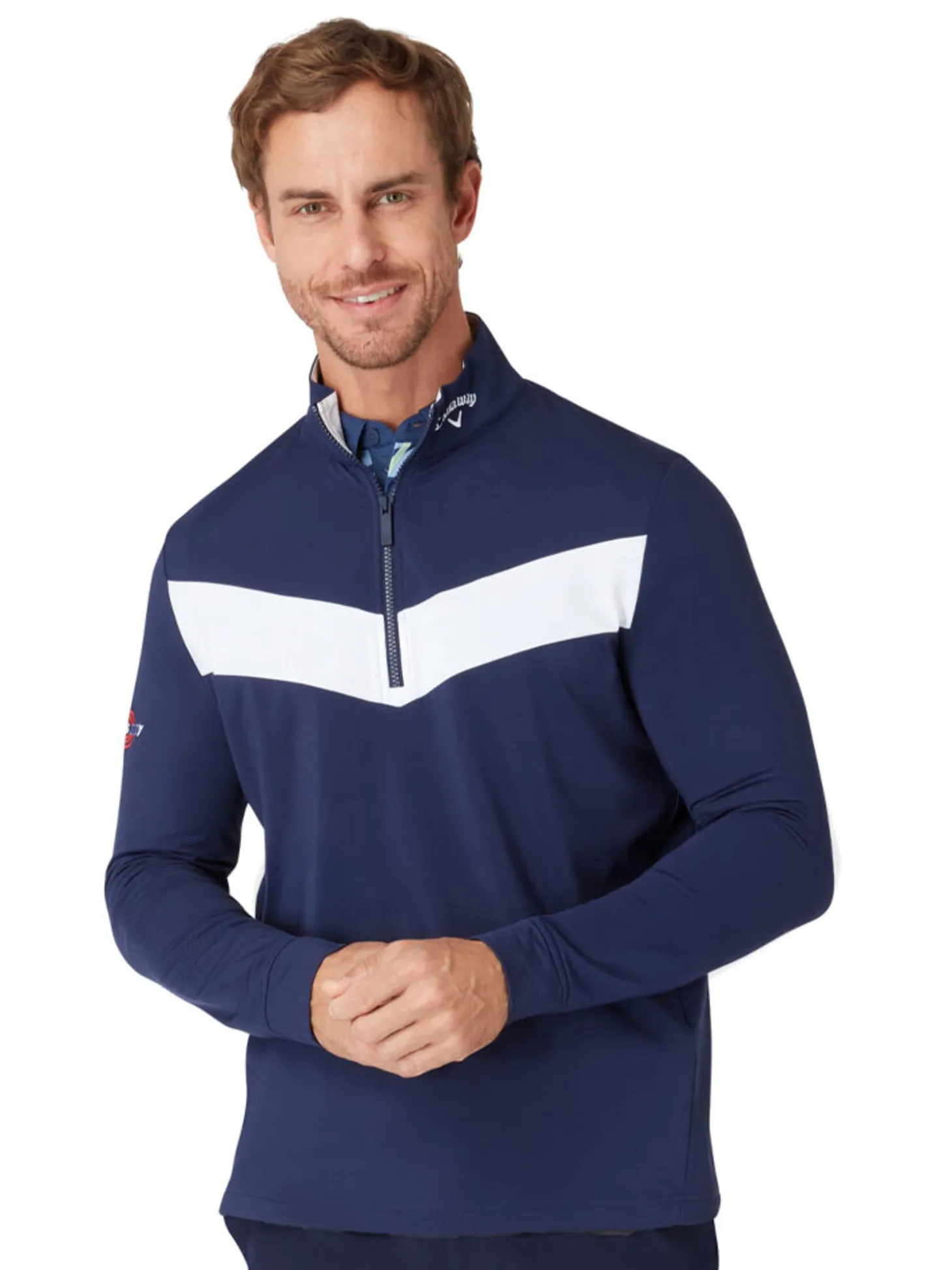 Callaway Odyssey 1/4-Zip Pullover - Peacoat