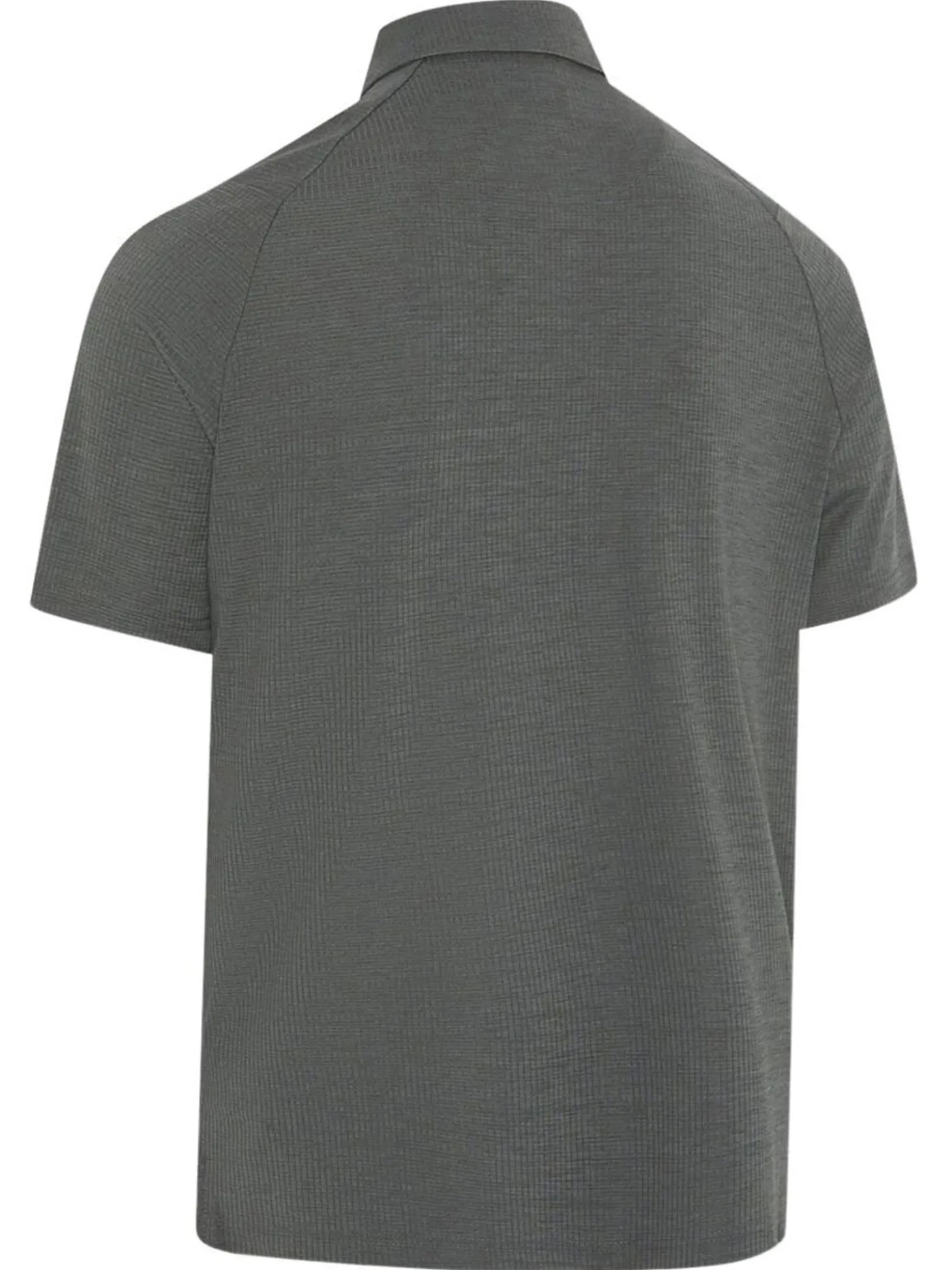 Callaway Ventilated Classic Jacquard Golf Polo - Caviar