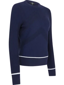 Callaway Women's Chev Sweater - Peacoat