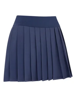 Callaway Women's Pleat High Waist 16-Inch Skort - Peacoat