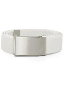 Callaway Women's Solid Webbed Belt