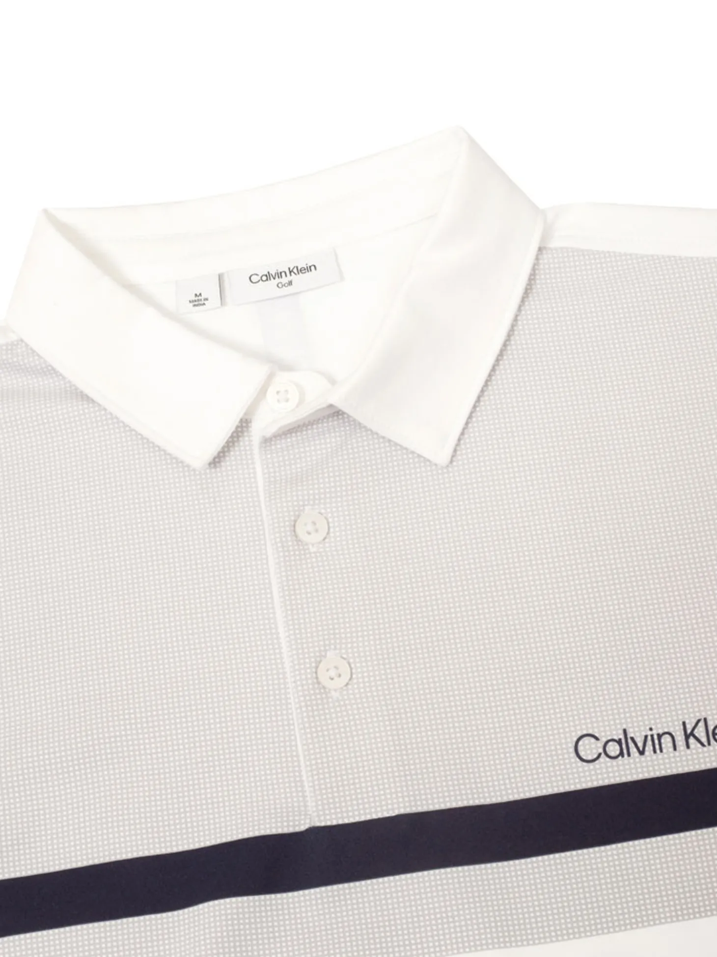 Calvin Klein Clearview Polo Shirt - White