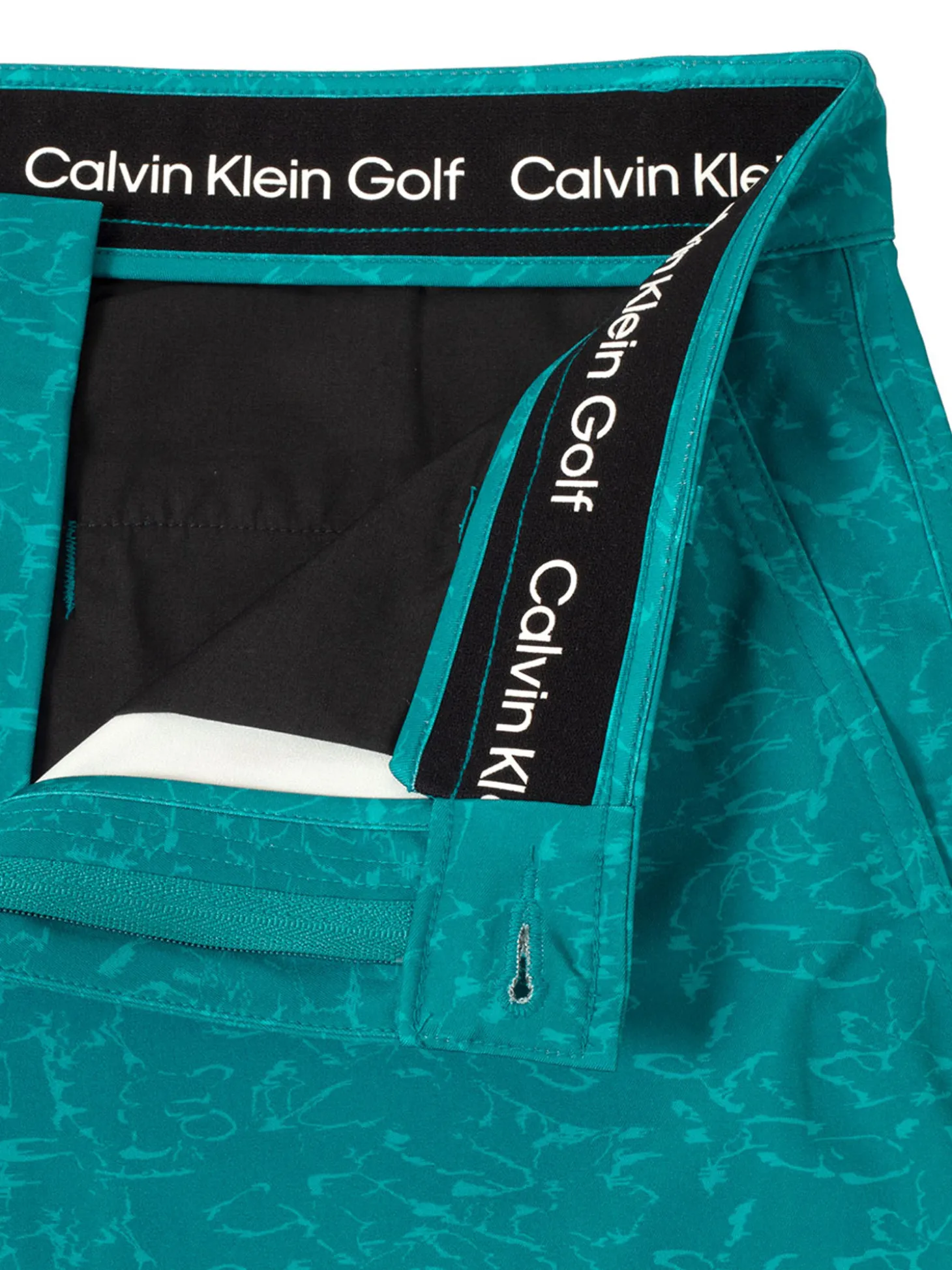 Calvin Klein Printed Bullet Regular Fit Stretch Short - Sea Green