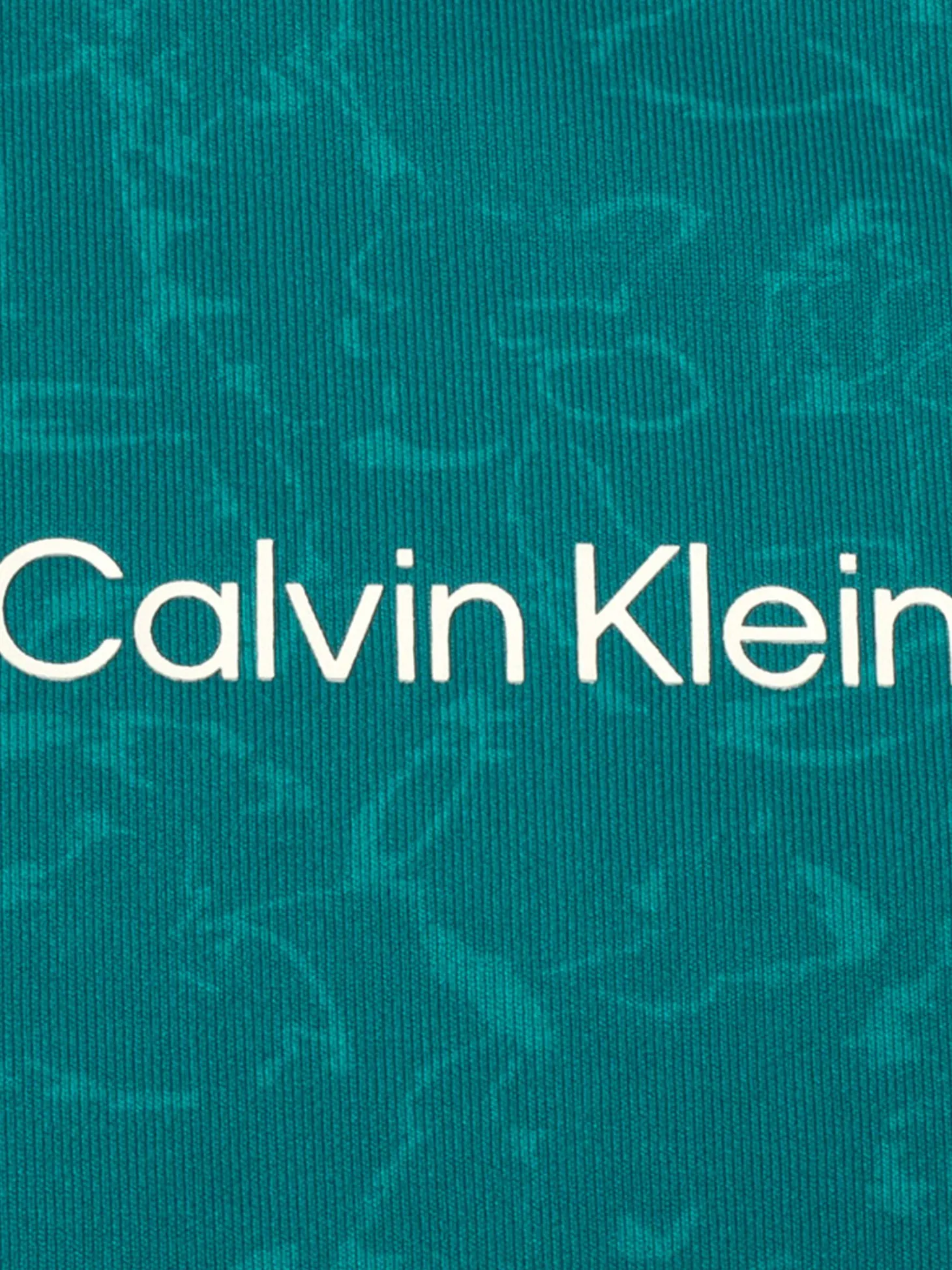 Calvin Klein Printed Newport 1/4-Zip - Sea Green