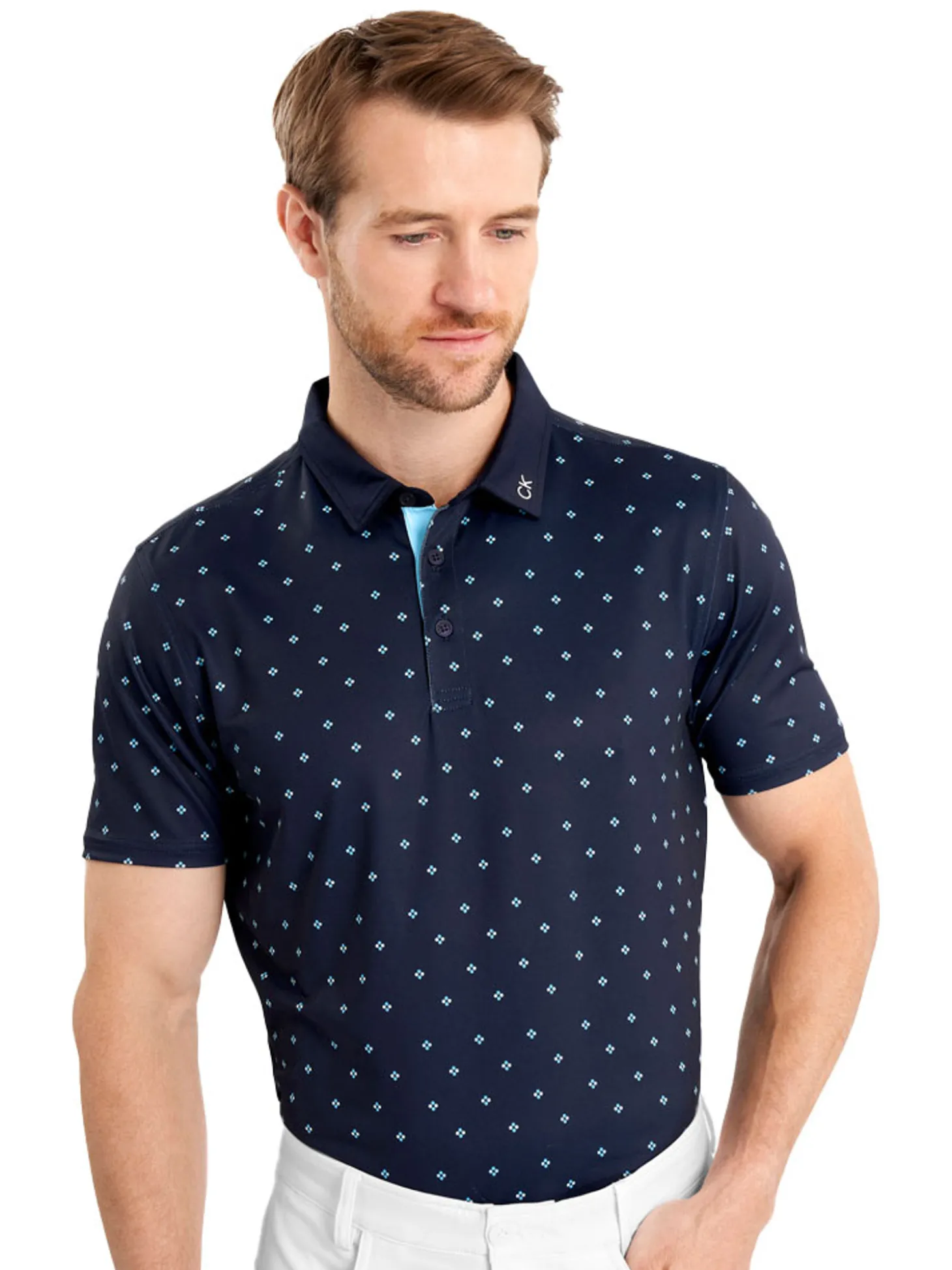 Calvin Klein Riverton Polo Shirt - Navy
