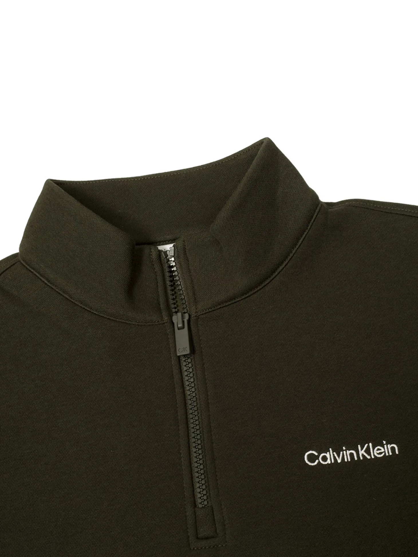 Calvin Klein West Lake Half Zip Layering - Hunter Green