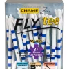 CHAMP FLYtee MyHite 25 Pack 3.25 Inches White/Blue