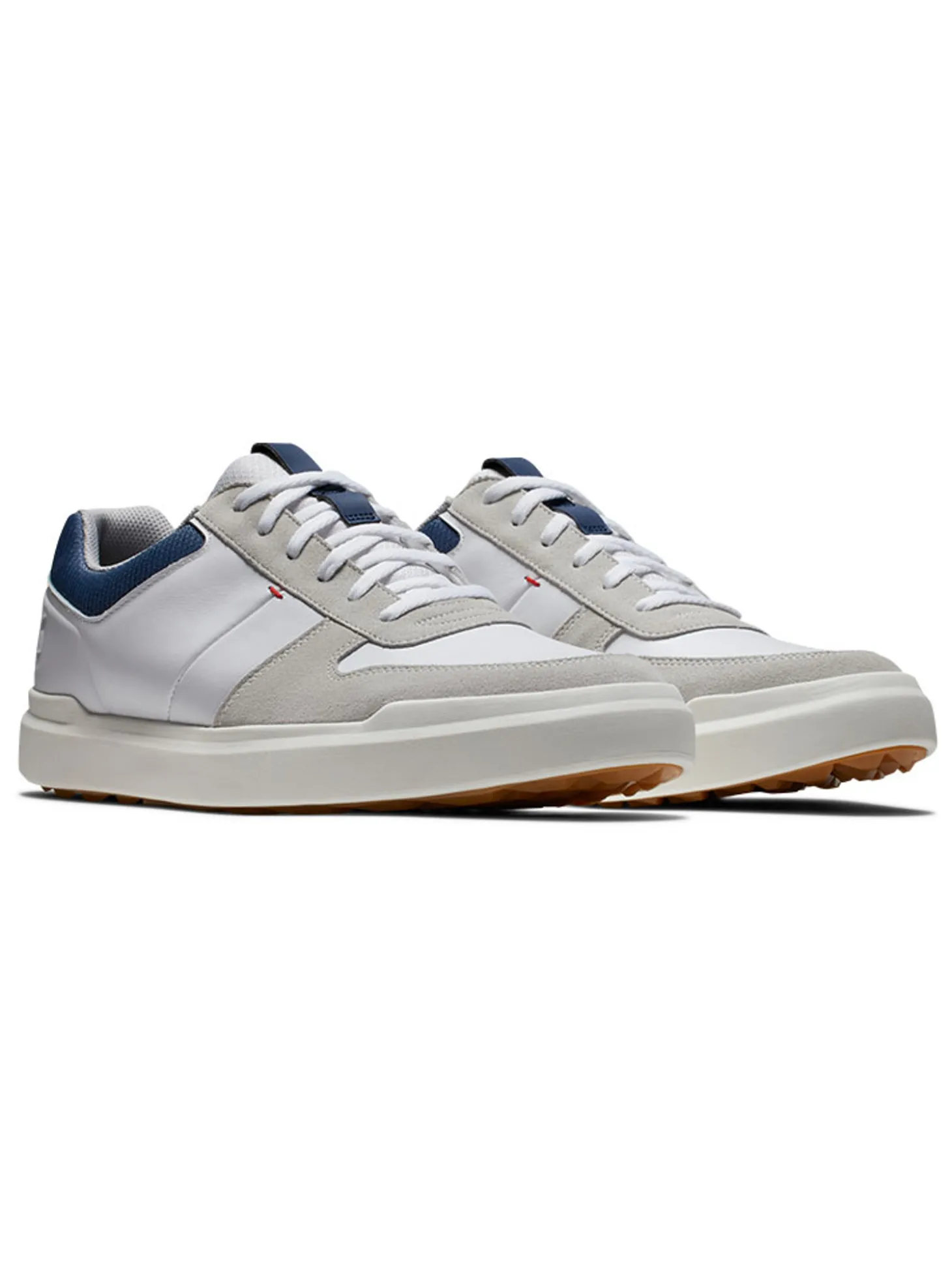 FootJoy Contour Casual Golf Shoes - White/Grey