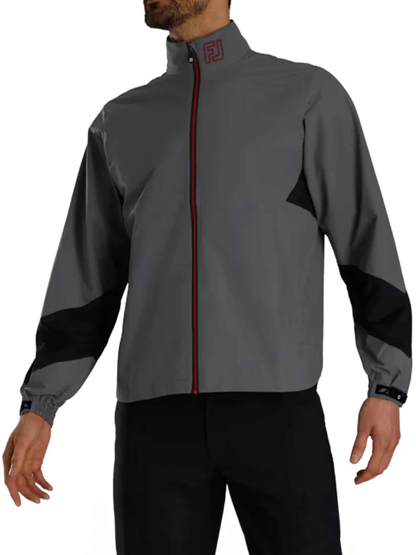 FootJoy HydroLite X Rain Jacket - Charcoal/Black