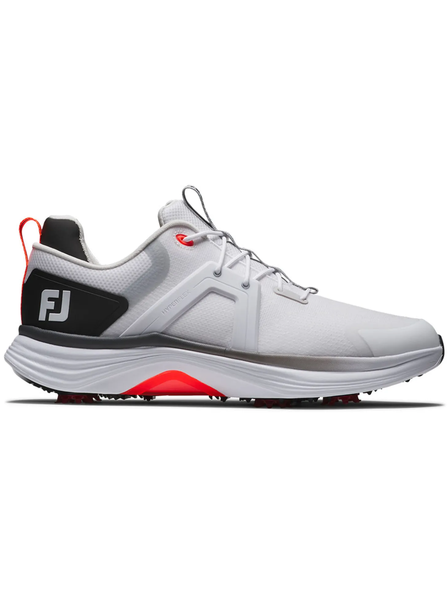FootJoy HyperFlex Golf Shoes - White/Black/Red