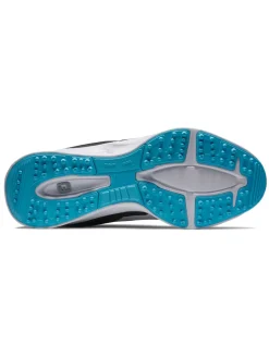 FootJoy Junior Fuel Golf Shoes - White/Black