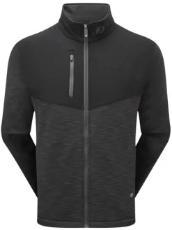 FootJoy Thermoseries Hybrid Midlayer (Athletic Fit) - Black