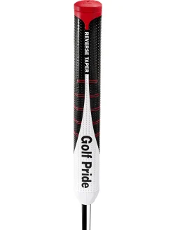 Golf Pride Reverse Taper Round Putter Grip - Black/White