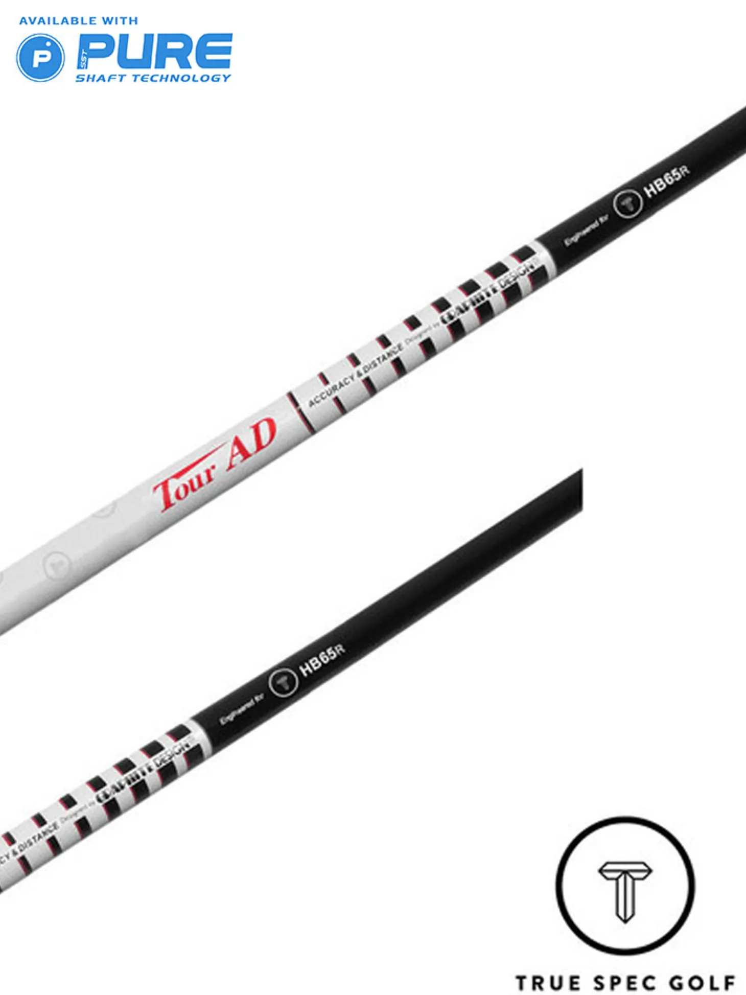 Graphite Design Tour AD Red designed by True Spec Golf Hybrid Shaft