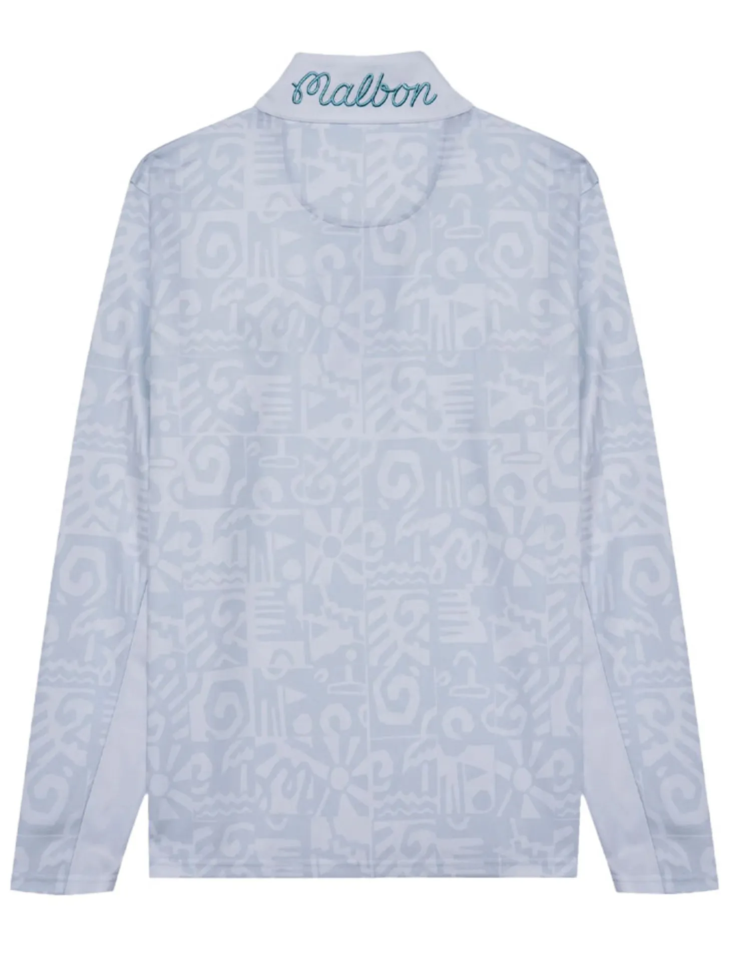 Malbon Capo Performance Quarter Zip - Silver