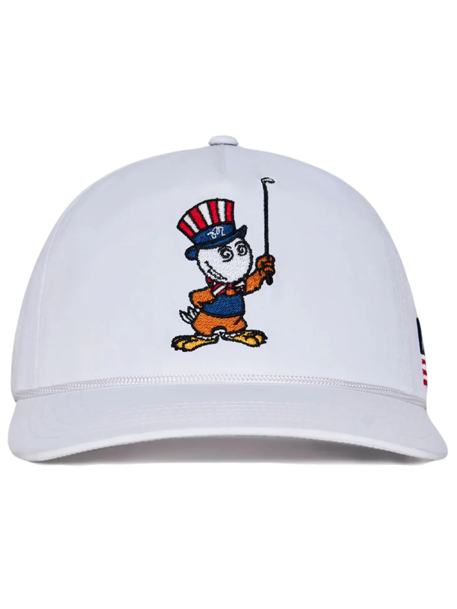 Malbon Eagle Buckets Nylon Rope Hat