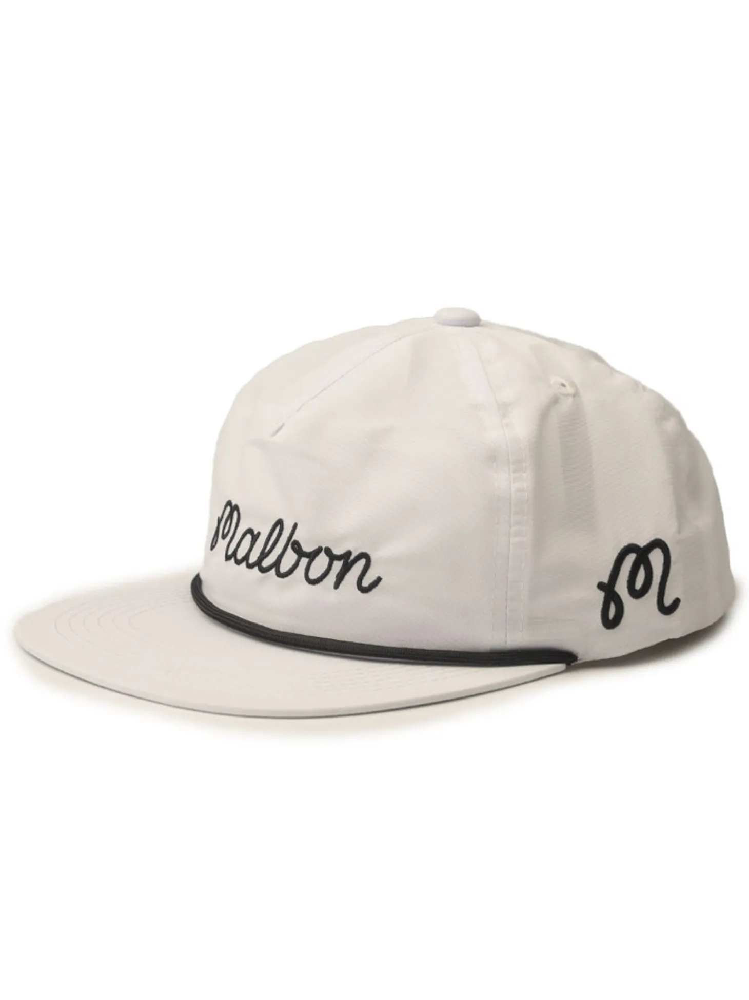 Malbon Evergreen Script Rope Hat