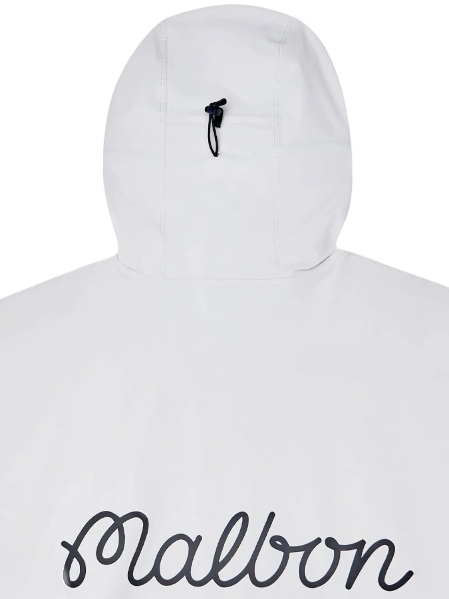 Malbon Performance Full Zip Shell Jacket - White