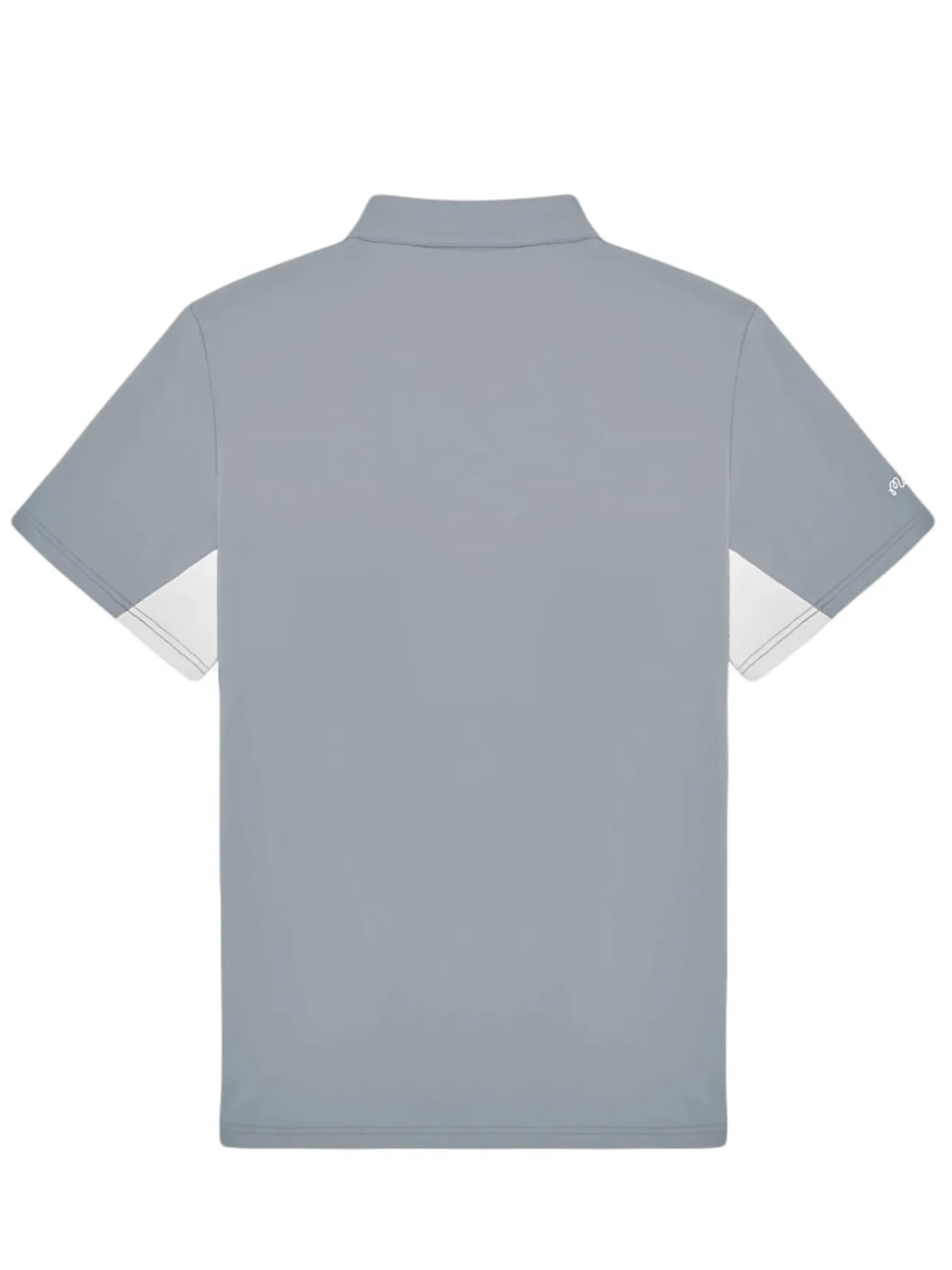 Malbon Performance Pique Polo - Steel