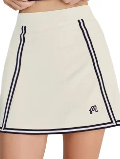 Malbon Womens Lia Skirt - Ivory