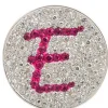 Navika Micro Pave Crystal Initial E Marker